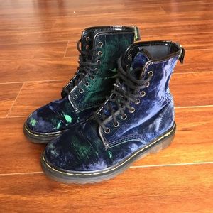 Velvet Dr. Martens size US 6 / UK 4